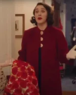 The Marvelous Mrs Maisel Rachel Brosnahan S04 Red Coat