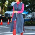 The Marvelous Mrs Maisel S05 Rachel Brosnahan Long Vest