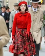 The Marvelous Mrs Maisel S05 Rachel Brosnahan Red Jacket