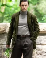 The Marvelous Mrs. Maisel Handsome Man Green Corduroy Blazer