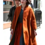 The Marvelous Mrs. Maisel Miriam Orange Wool Coat
