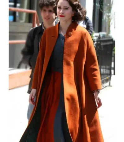 The Marvelous Mrs. Maisel Miriam Orange Wool Coat