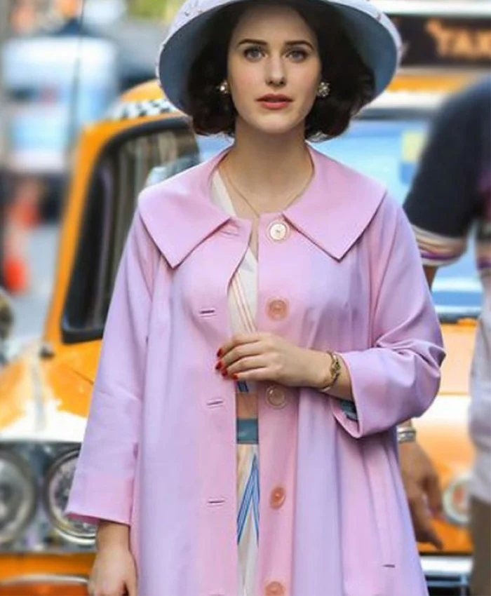 The Marvelous Mrs. Maisel Miriam Pink Wool Jacket The Marvelous Mrs. Maisel Miriam Pink Wool Jacket