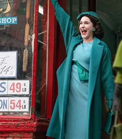 The Marvelous Mrs. Maisel Miriam Sea Green Coat