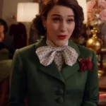 The Marvelous Mrs. Maisel Rachel Brosnahan S04 Green Cropped Jacket