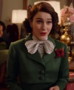 The Marvelous Mrs. Maisel Rachel Brosnahan S04 Green Cropped Jacket