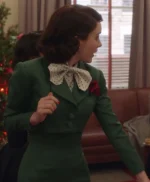 The Marvelous Mrs. Maisel Rachel Brosnahan S04 Green Cropped Jacket