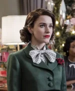 The Marvelous Mrs. Maisel Rachel Brosnahan S04 Green Cropped Jacket