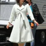 The Marvelous Mrs. Maisel Rachel Brosnahan S04 White Coat