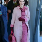 The Marvelous Mrs. Maisel S03 Miriam Long Light Pink Coat