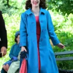 The Marvelous Mrs. Maisel S04 Miriam Blue Mid Length Coat
