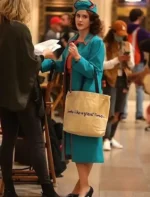 The Marvelous Mrs. Maisel S05 Rachel Brosnahan Blue Coat