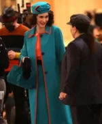 The Marvelous Mrs. Maisel S05 Rachel Brosnahan Blue Coat