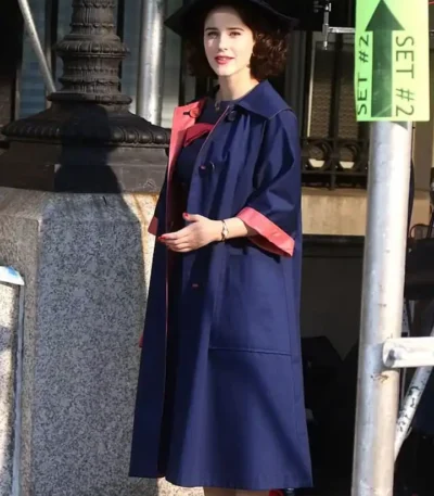 Miriam Maisel S05 The Marvelous Mrs. Maisel Blue Coat