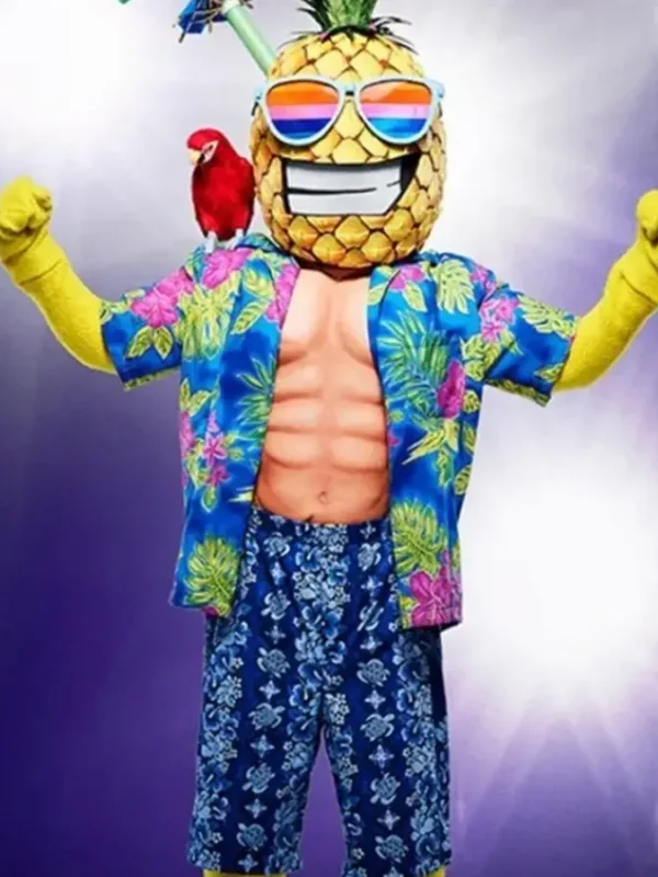 The Masked Singer Pineapple Floral Shirt