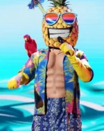 The Masked Singer Pineapple Floral Shirt