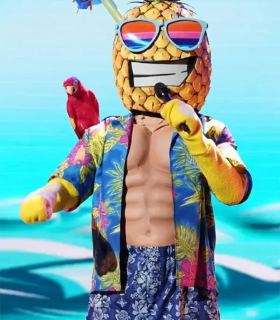 The Masked Singer Pineapple Floral Shirt