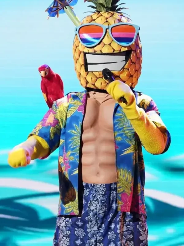 The Masked Singer Pineapple Floral Shirt