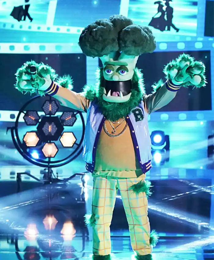 The Masked Singer Season 04 Broccoli Letterman Jacket The Masked Singer Season 04 Broccoli Letterman Jacket