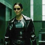 The Matrix 4 Trinity Carrie Anne Moss Coat