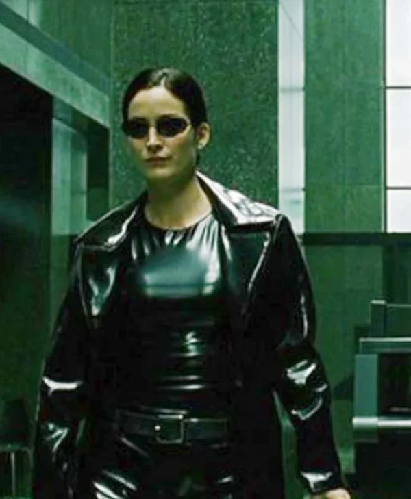 The Matrix 4 Trinity Carrie Anne Moss Coat