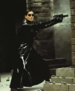 The Matrix 4 Trinity Carrie Anne Moss Coat