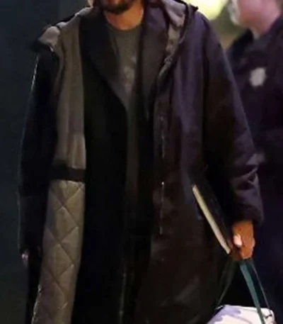 The Matrix 4 Keanu Reeves Neo Cotton Hooded Long Coat