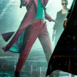 The Matrix 4 Morpheus Long Maroon Coat