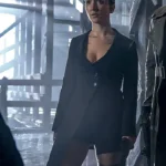 The Matrix Resurrections Lexy Black Cotton Coat