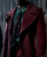 The Matrix Resurrections Morpheus Pink Long Coat