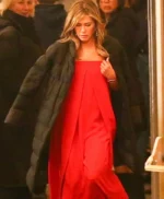 The Morning Show Alex Levy Long Quilted Puffer Coat