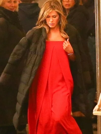 The Morning Show Alex Levy Long Quilted Puffer Coat