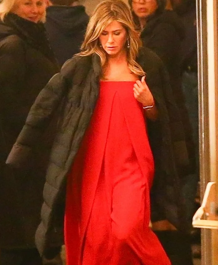 The Morning Show Alex Levy Long Quilted Puffer Coat The Morning Show Alex Levy Long Quilted Puffer Coat