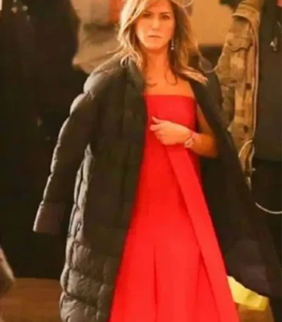The Morning Show Alex Levy Long Quilted Puffer Coat