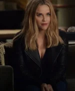 The Morning Show S02 Bradley Jackson Black Motorcycle Jacket