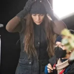 The Mother 2023 Jennifer Lopez Black Quilted Vest