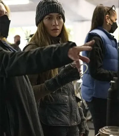 The Mother 2023 Jennifer Lopez Black Quilted Vest