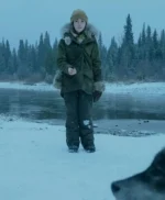 The Mother 2023 Lucy Paez Green Parka Jacket