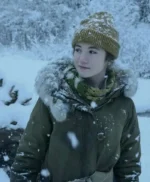 The Mother 2023 Lucy Paez Green Parka Jacket