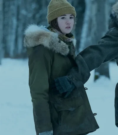 The Mother 2023 Lucy Paez Green Parka Jacket