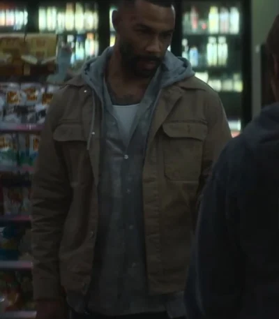 The Mother 2023 Omari Hardwick Cotton Jacket