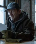 The Mother 2023 Paul Raci Brown Hooded Jacket