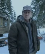 The Mother 2023 Paul Raci Brown Hooded Jacket
