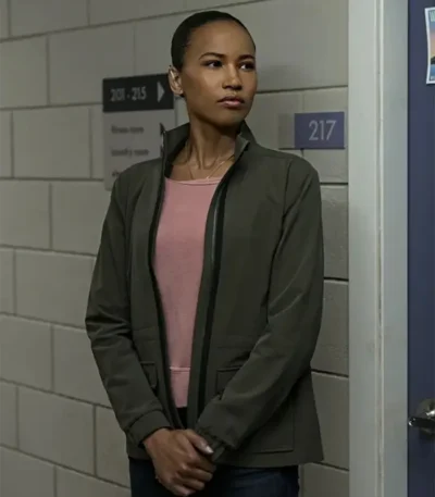 The Night Agent 2023 Chelsea Arrington Green Jacket