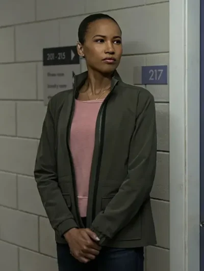 The Night Agent 2023 Chelsea Arrington Green Jacket