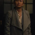 The Night Agent 2023 Hong Chau Grey Coat