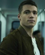 The Night Agent 2023 Peter Sutherland Suede Jacket