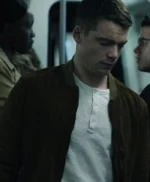 The Night Agent 2023 Peter Sutherland Suede Jacket