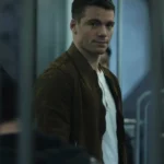 The Night Agent 2023 Peter Sutherland Suede Jacket