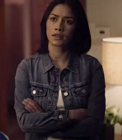 The Night Agent 2023 Rose Larkin Denim Jacket